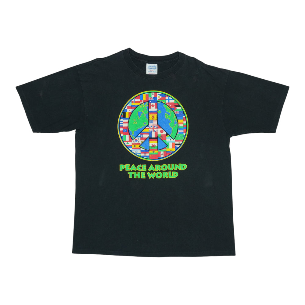1990s Peace Around The World Shirt