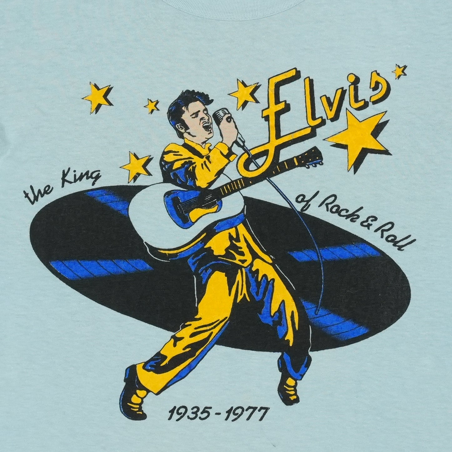 1977 Elvis Presley King Of Rock & Roll Shirt
