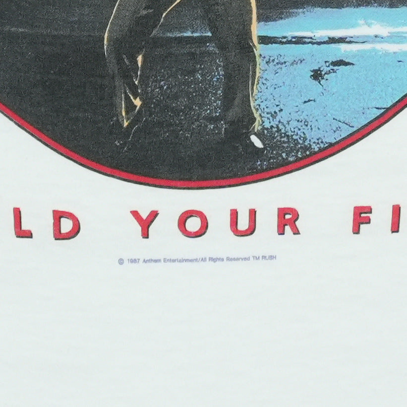 1987 Rush Hold Your Fire Tour Shirt