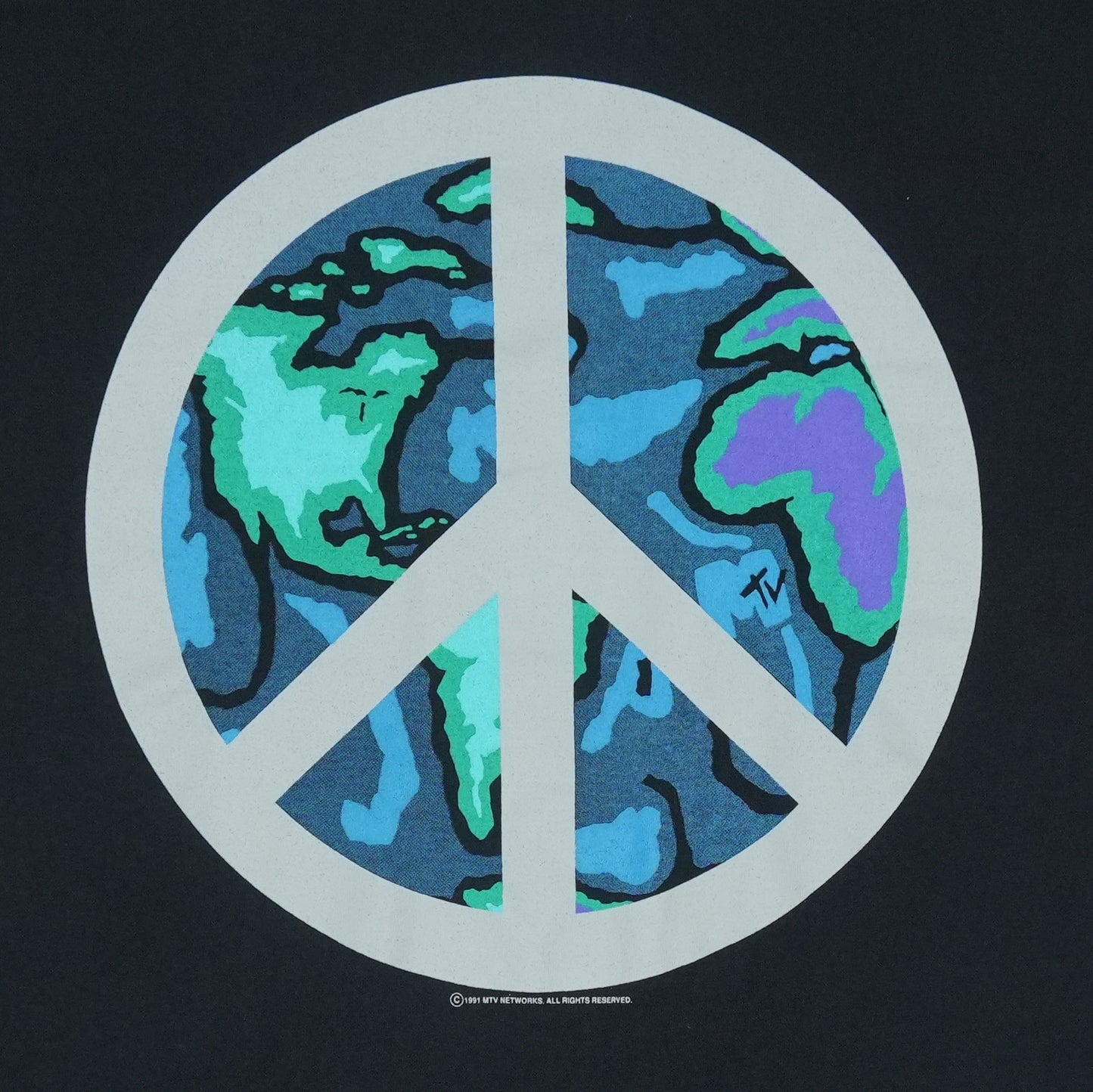 1991 MTV World Peace Shirt