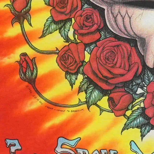 1992 Grateful Dead Space Your Face Tie Dye Shirt