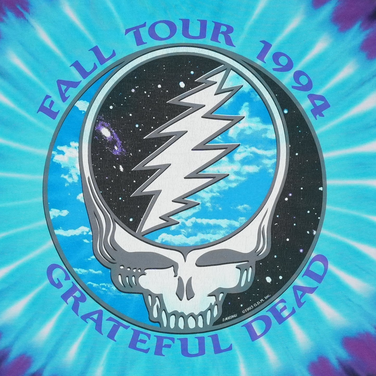 1994 Grateful Dead Fall Tour Tie Dye Shirt