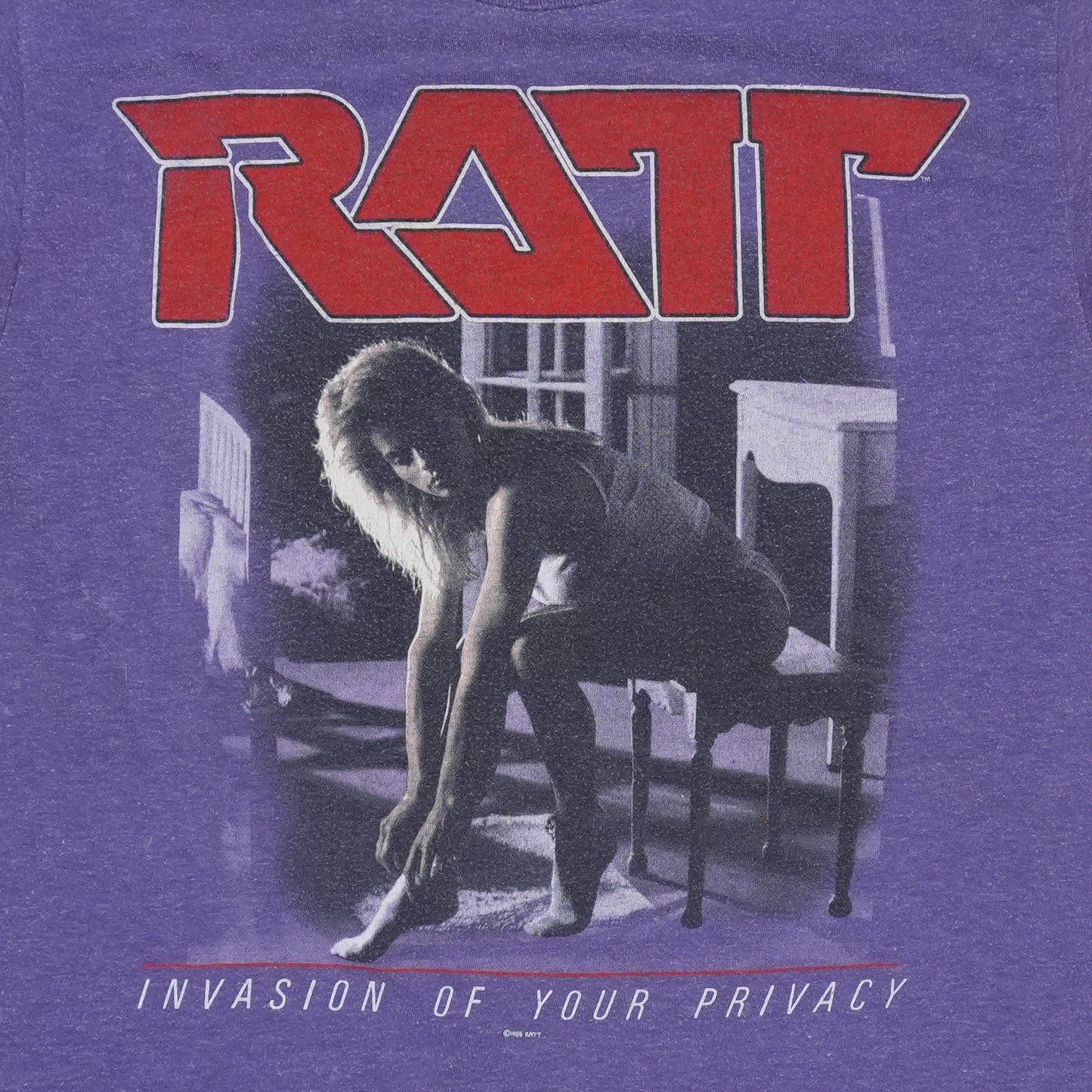 1985 Ratt Invasion Of Your Privacy Tour Shirt