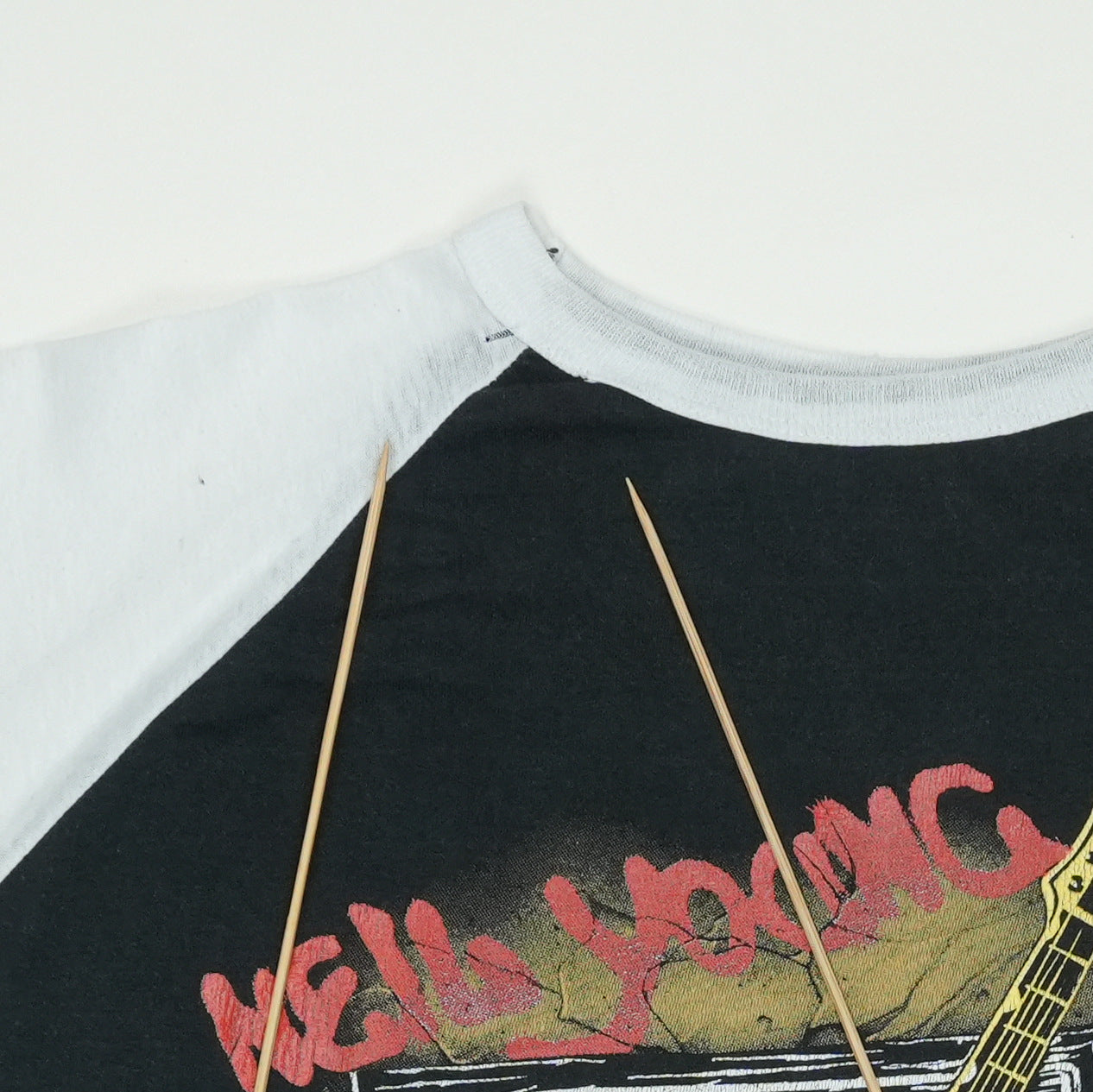 1986 Neil Young Crazy Horse Tour Jersey Shirt