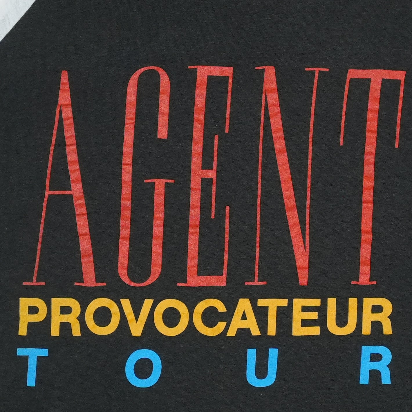 1984 Foreigner Agent Provocateur Tour Jersey Shirt