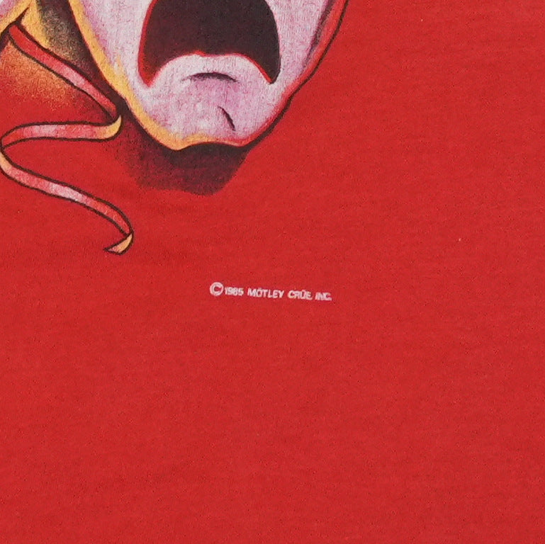 1985 Motley Crue Theatre Of Pain Tour Shirt