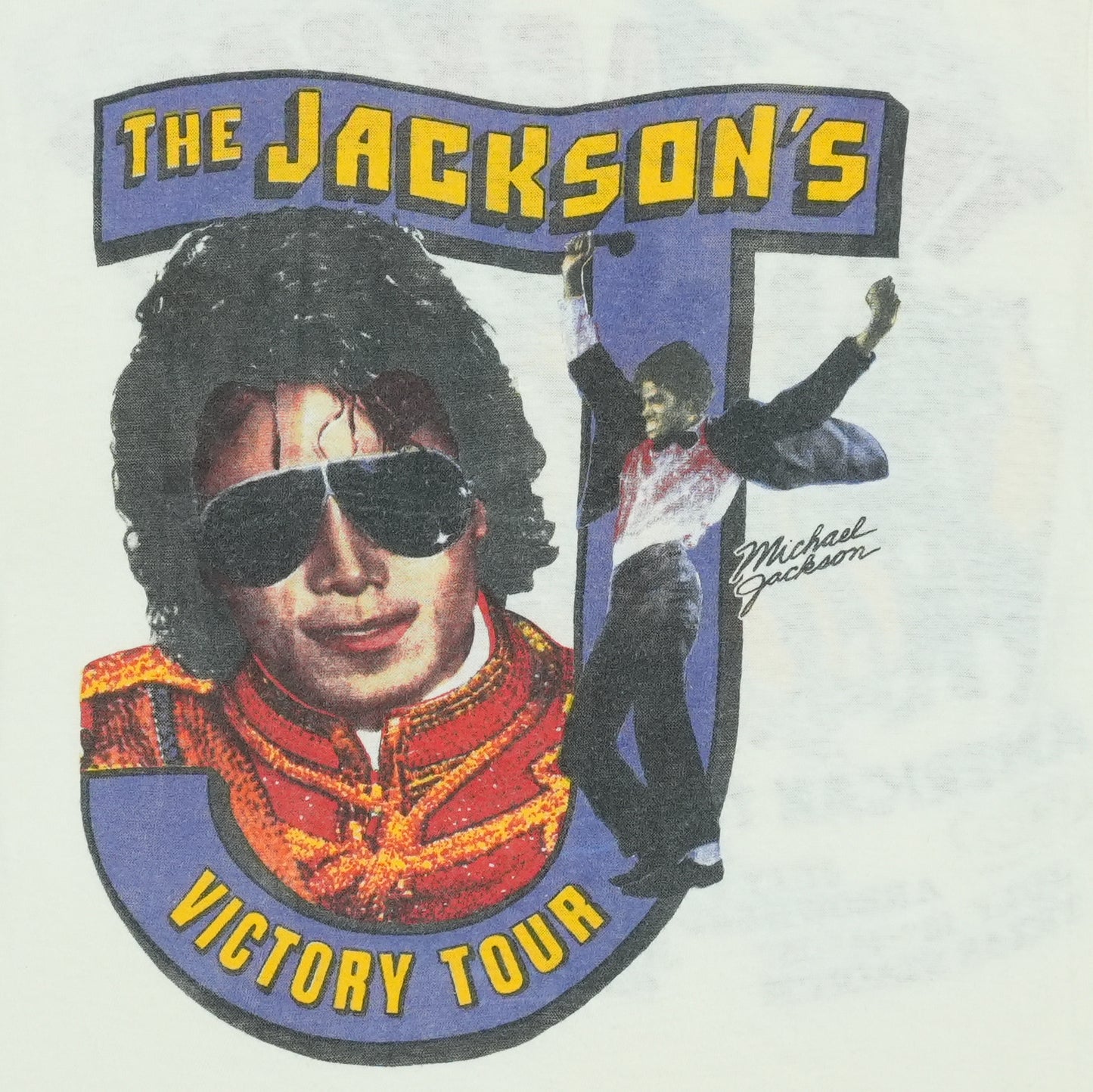 1984 Jacksons Victory Tour Sleeveless Shirt