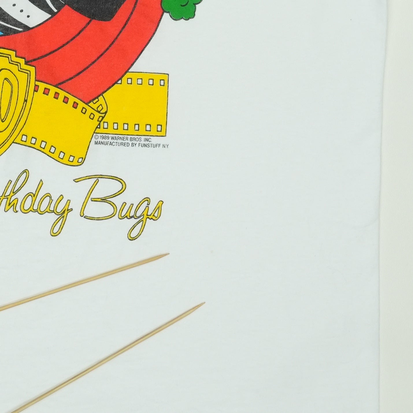 1989 Happy Birthday Bugs Bunny 50th Shirt