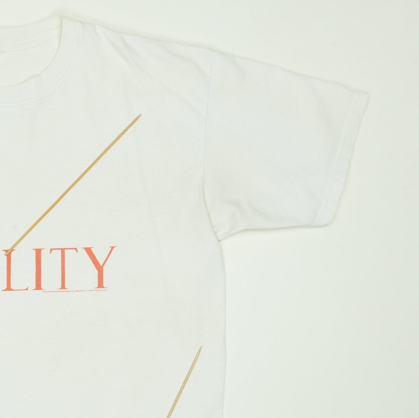 2003 David Bowie Reality Tour Shirt