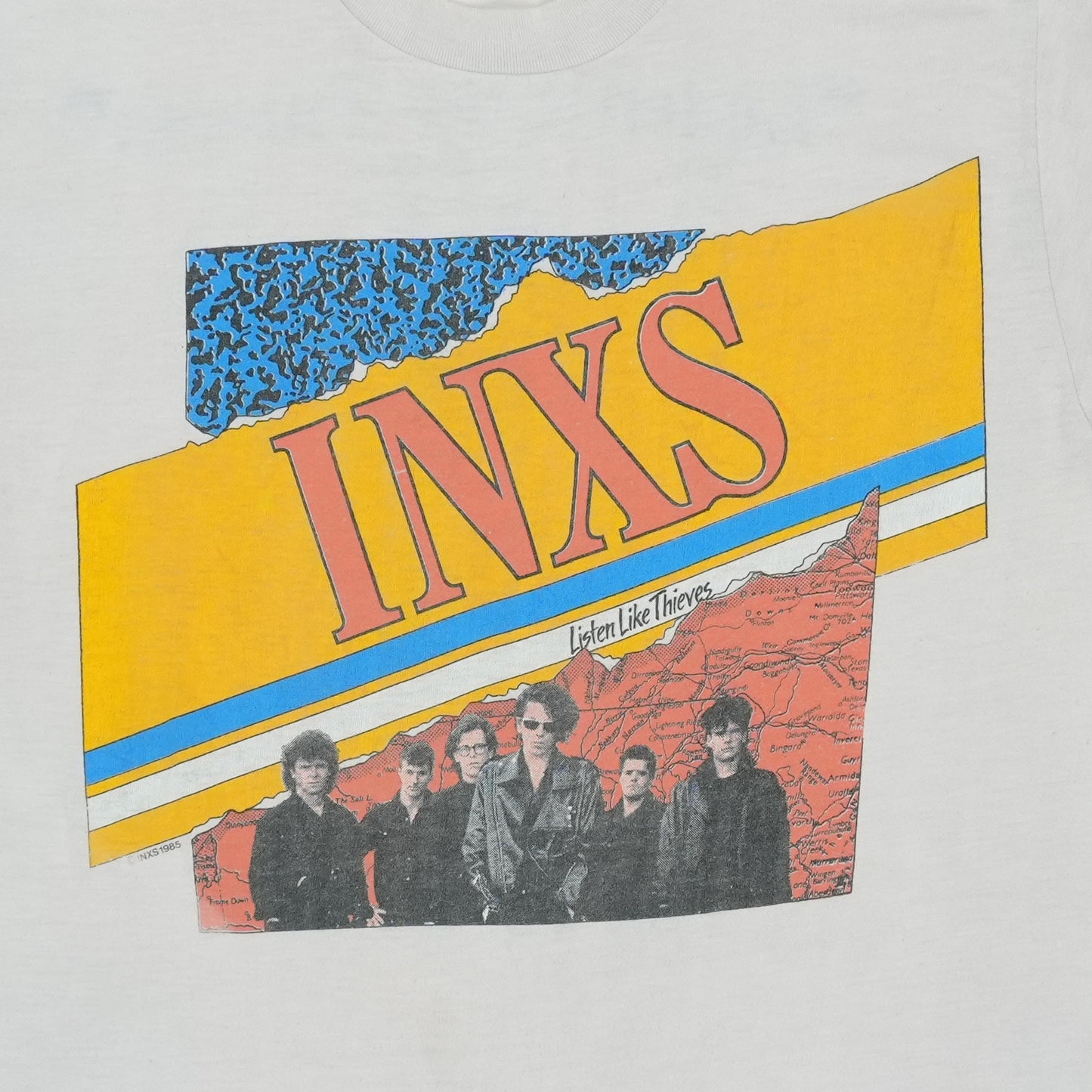 1985 INXS Listen Like Thieves US Tour Shirt