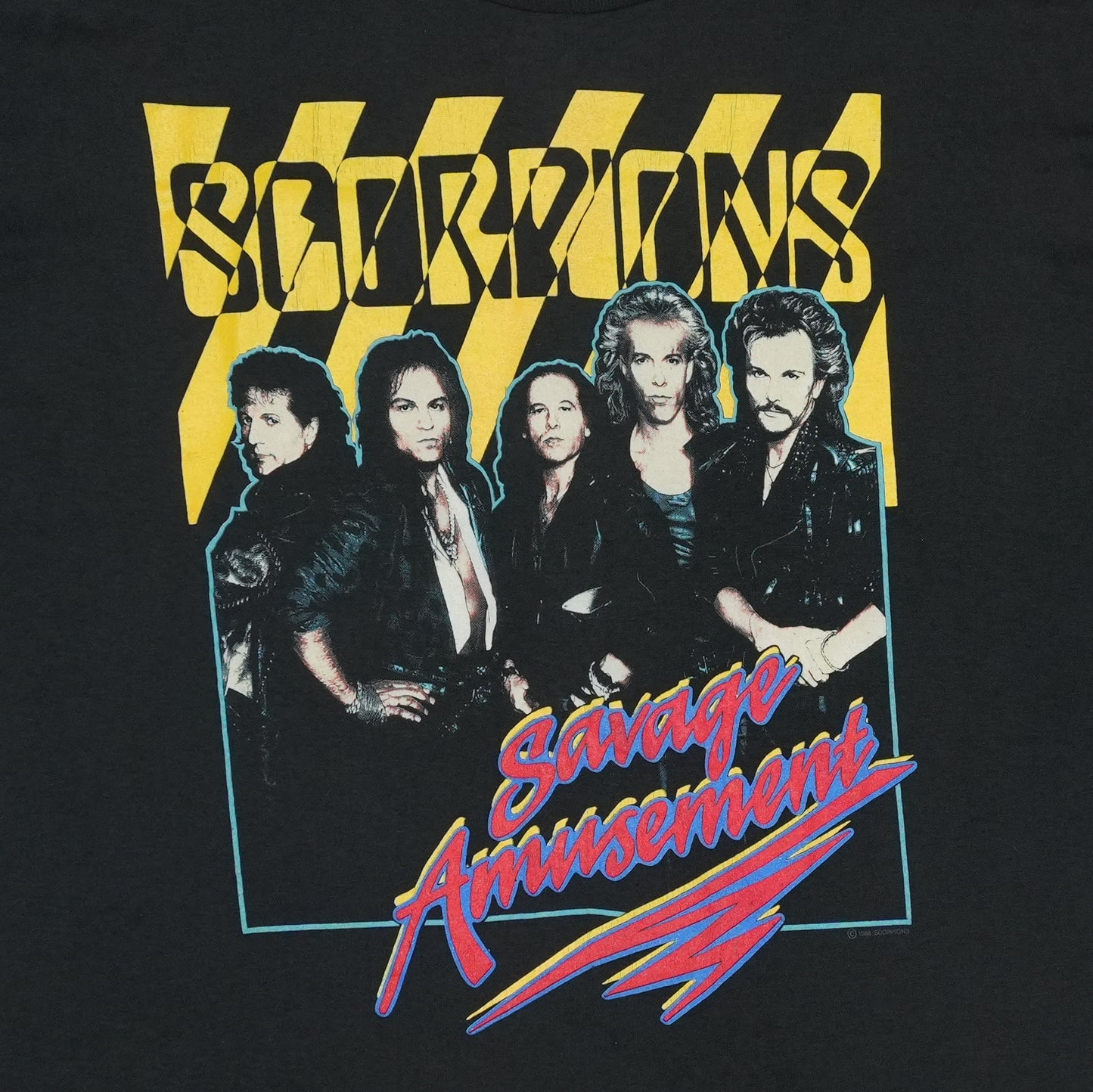 1988 Scorpions Savage Amusement Tour Shirt