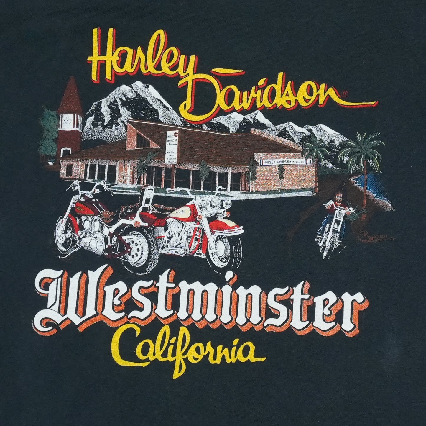 1990 Harley Davidson Develop An Attitude Shirt