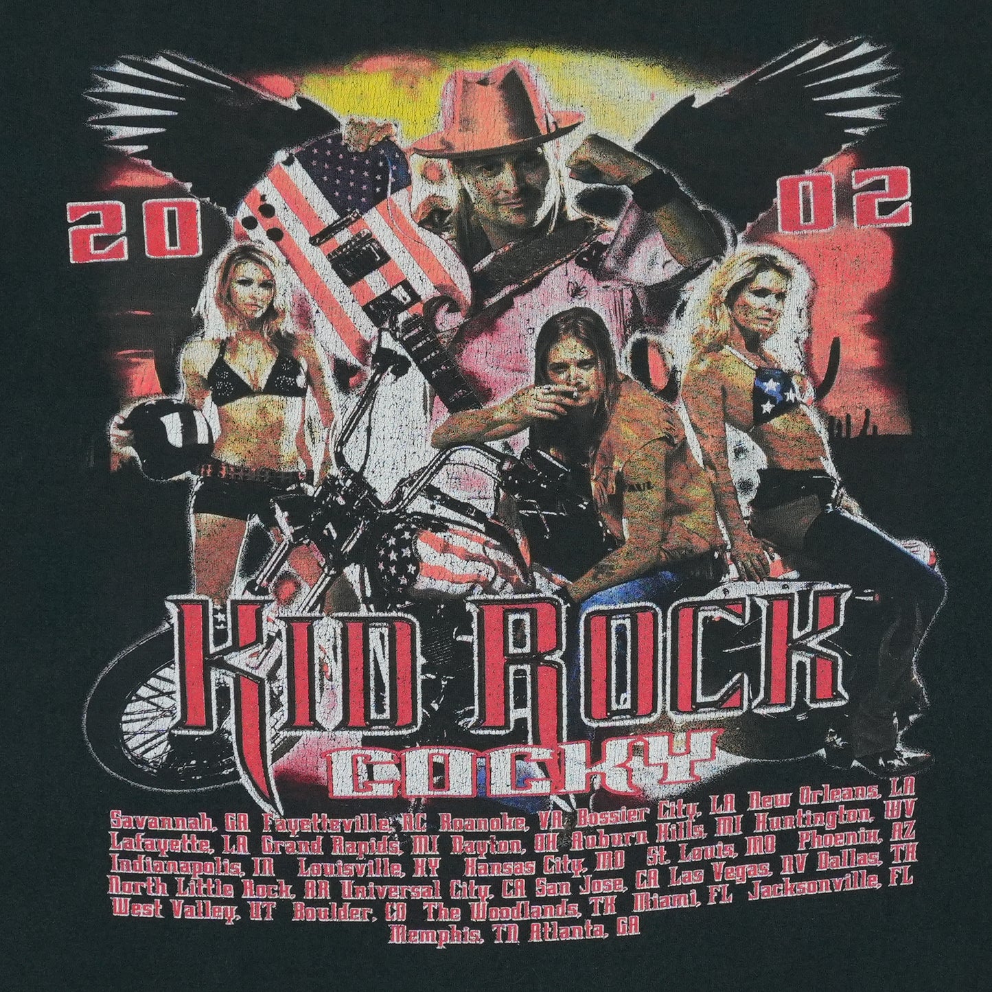 2002 Kid Rock Cocky Tour Shirt