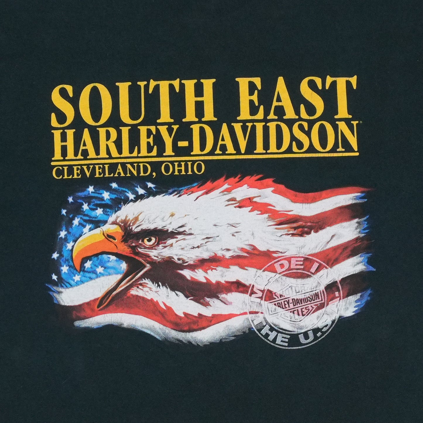 2003 Harley Davidson Flame Long Sleeve Shirt