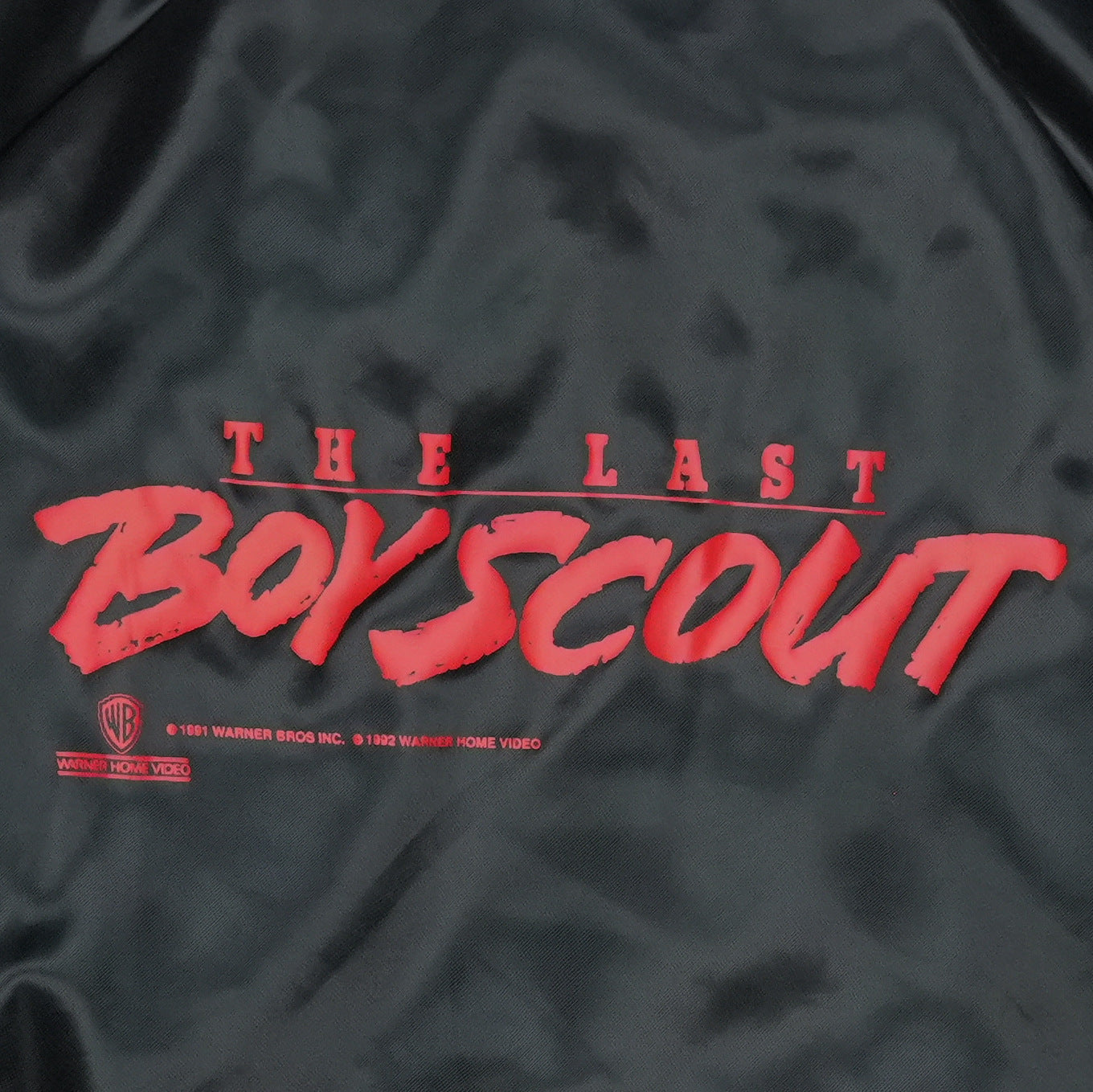 1991 The Last Boy Scout Movie Promo Jacket