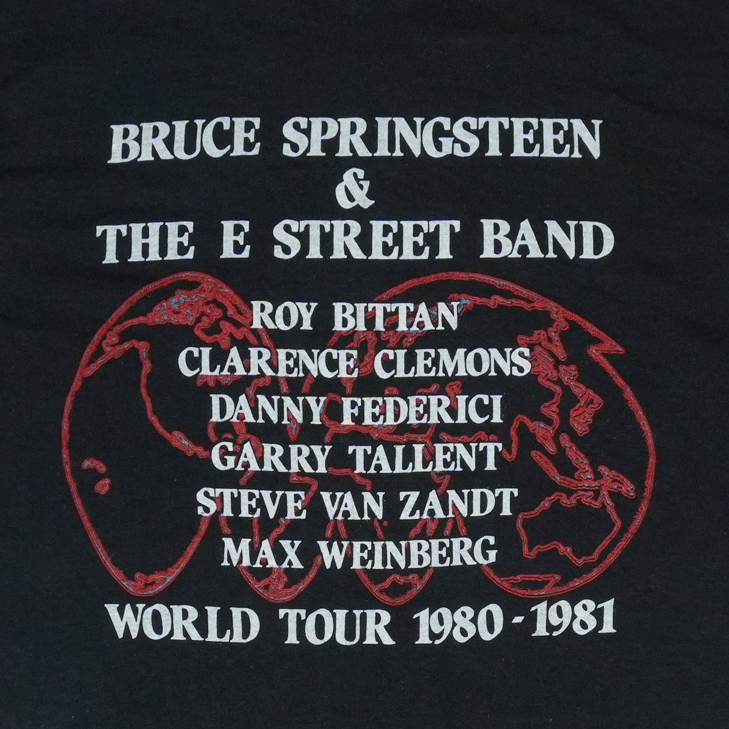 1981 Bruce Springsteen World Tour Shirt