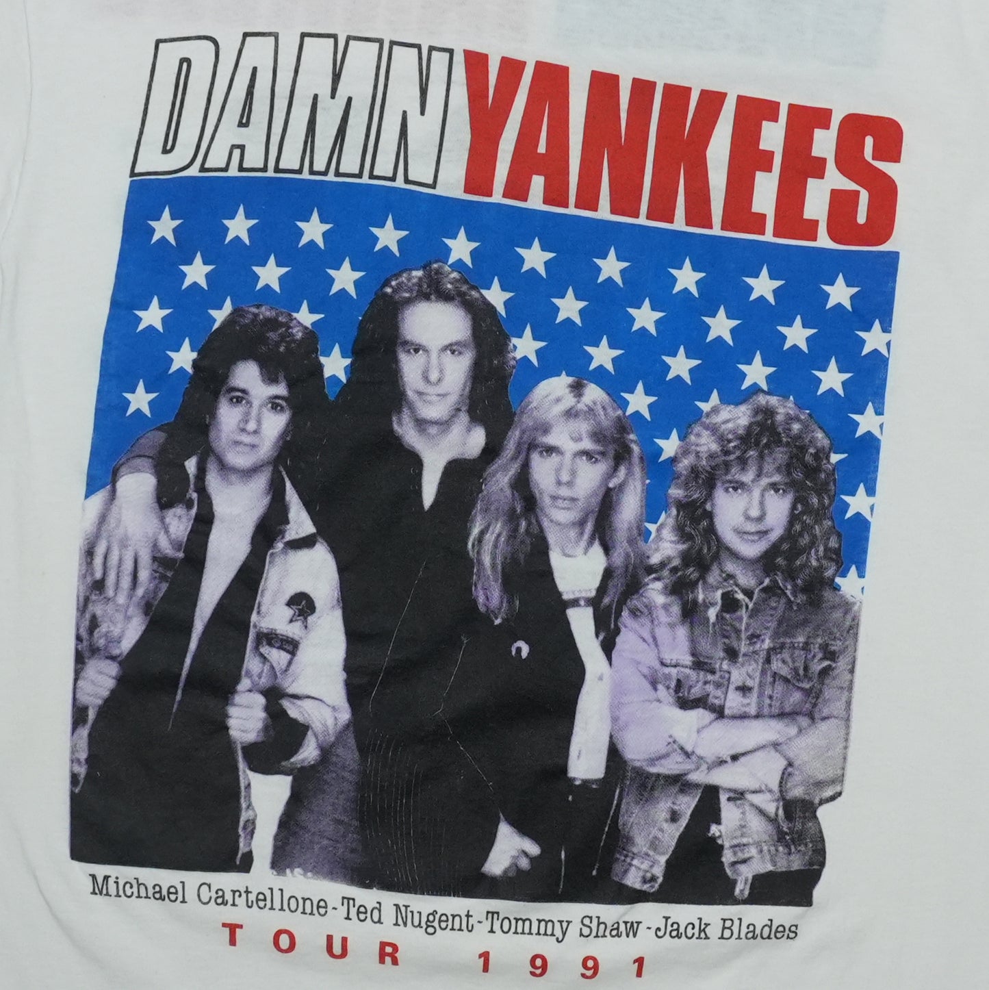 1991 Damn Yankees Tour Shirt