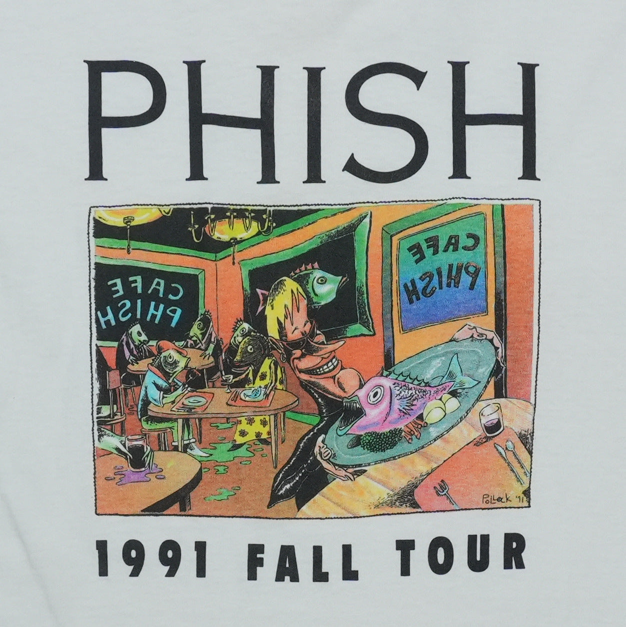 1991 Phish Fall Tour Shirt
