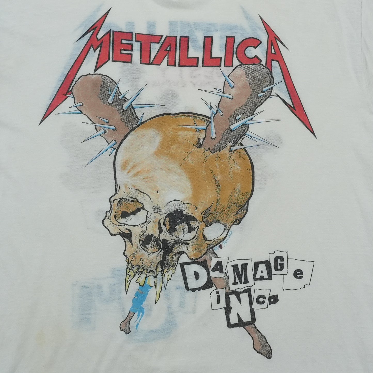 1980s Metallica Damage Inc Shirt