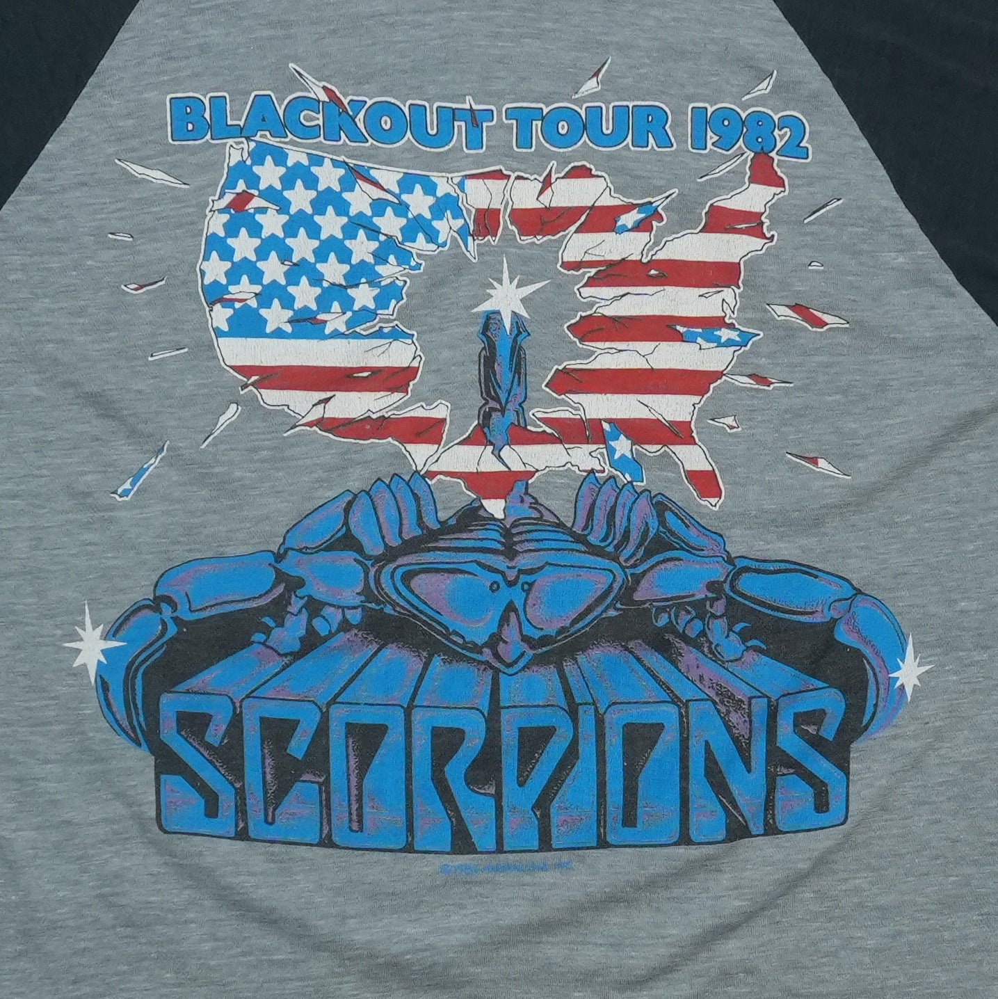 1982 Scorpions Blackout Tour Shirt