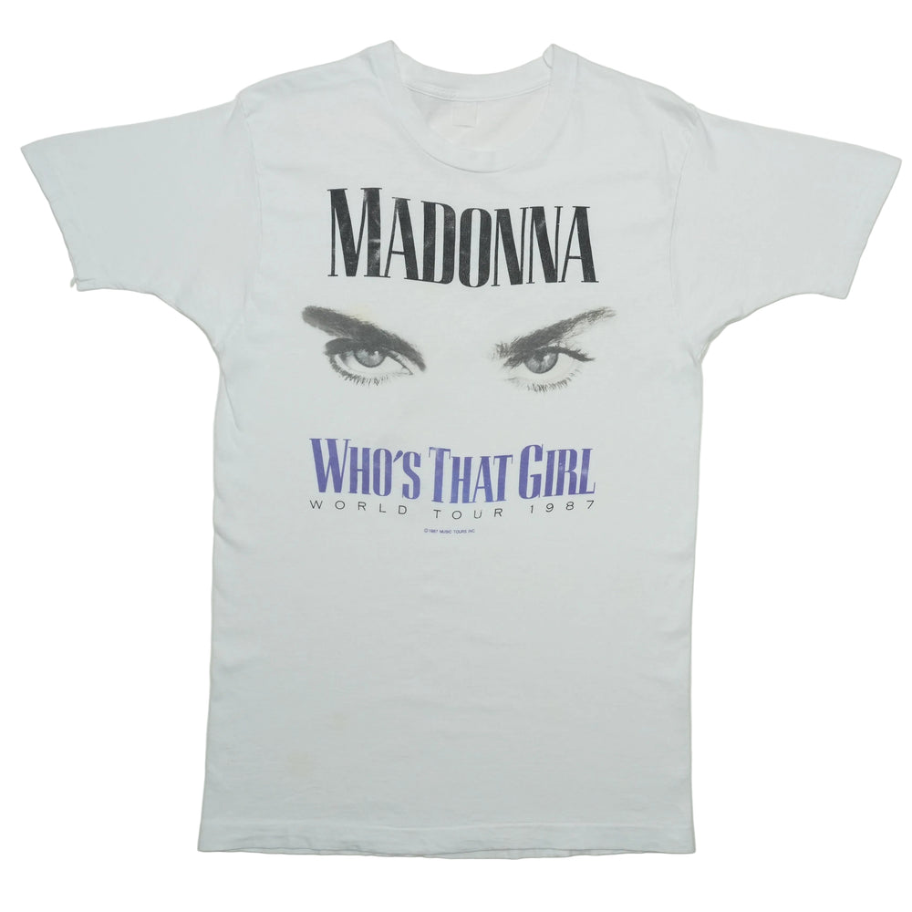 1987 Madonna Who's That Girl World Tour Shirt