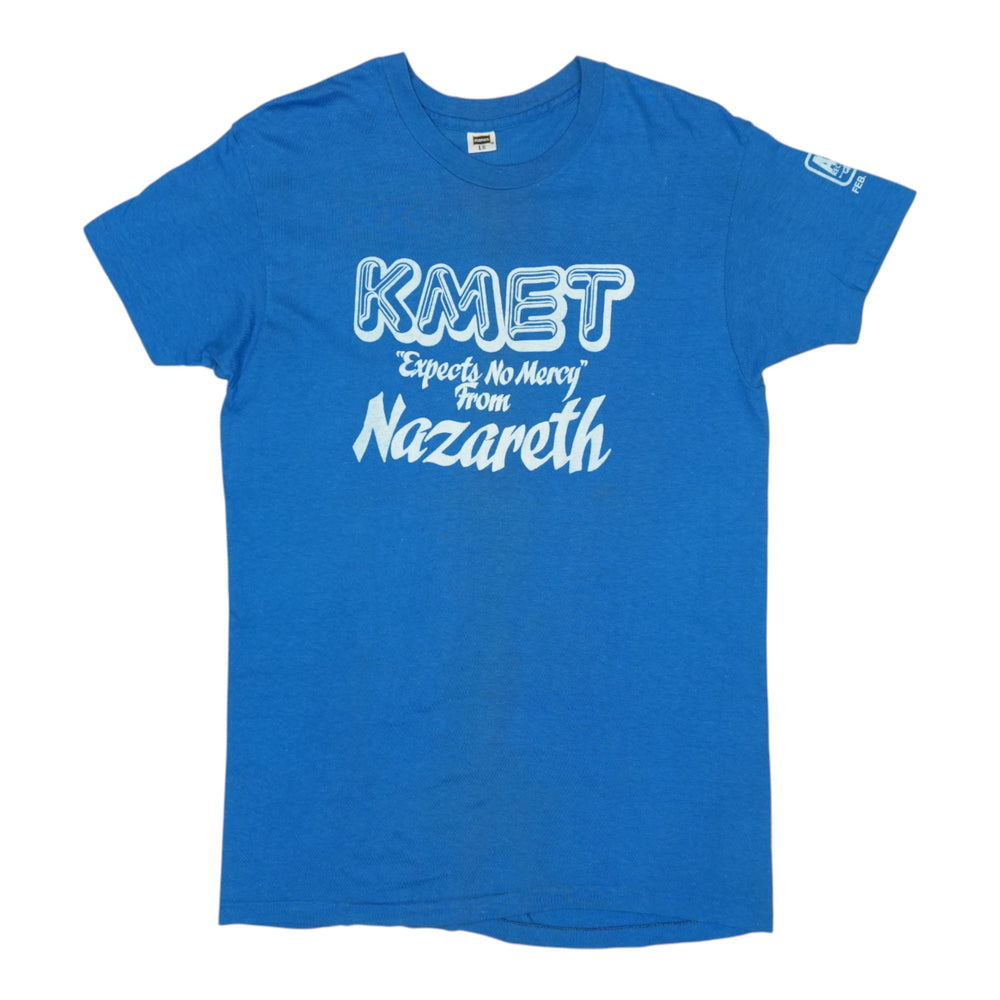 1978 Nazareth No Mercy KMET Los Angeles Promo Shirt