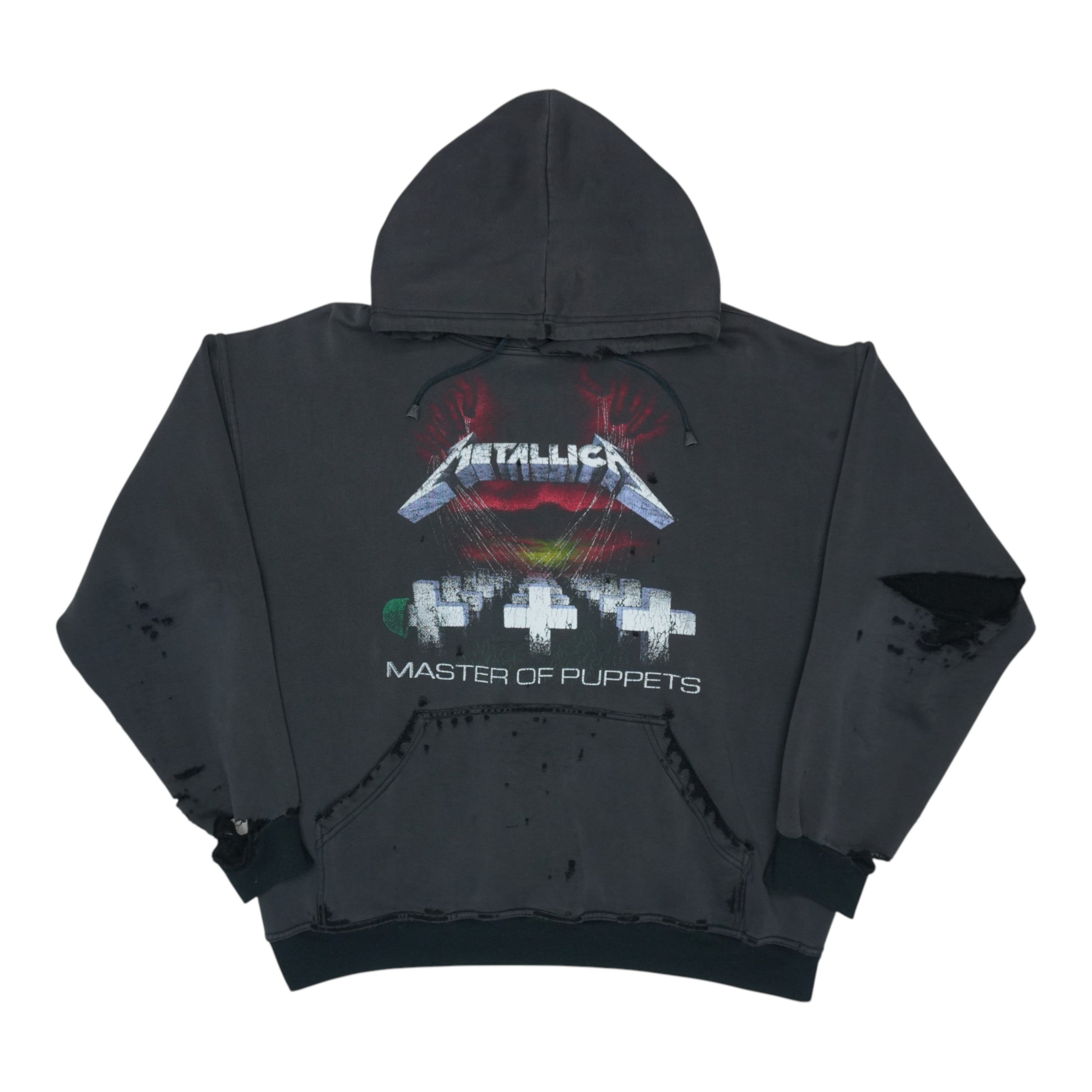 1990s Metallica Master Of Puppets Hoodie | Authentic Vintage