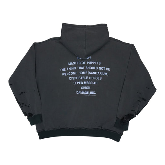 1990s Metallica Master Of Puppets Hoodie Back