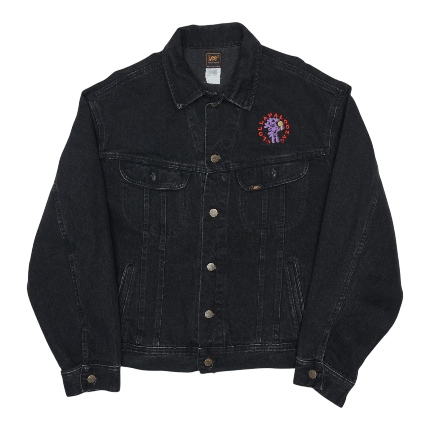 1993 Lollapalooza Lee Denim Jacket