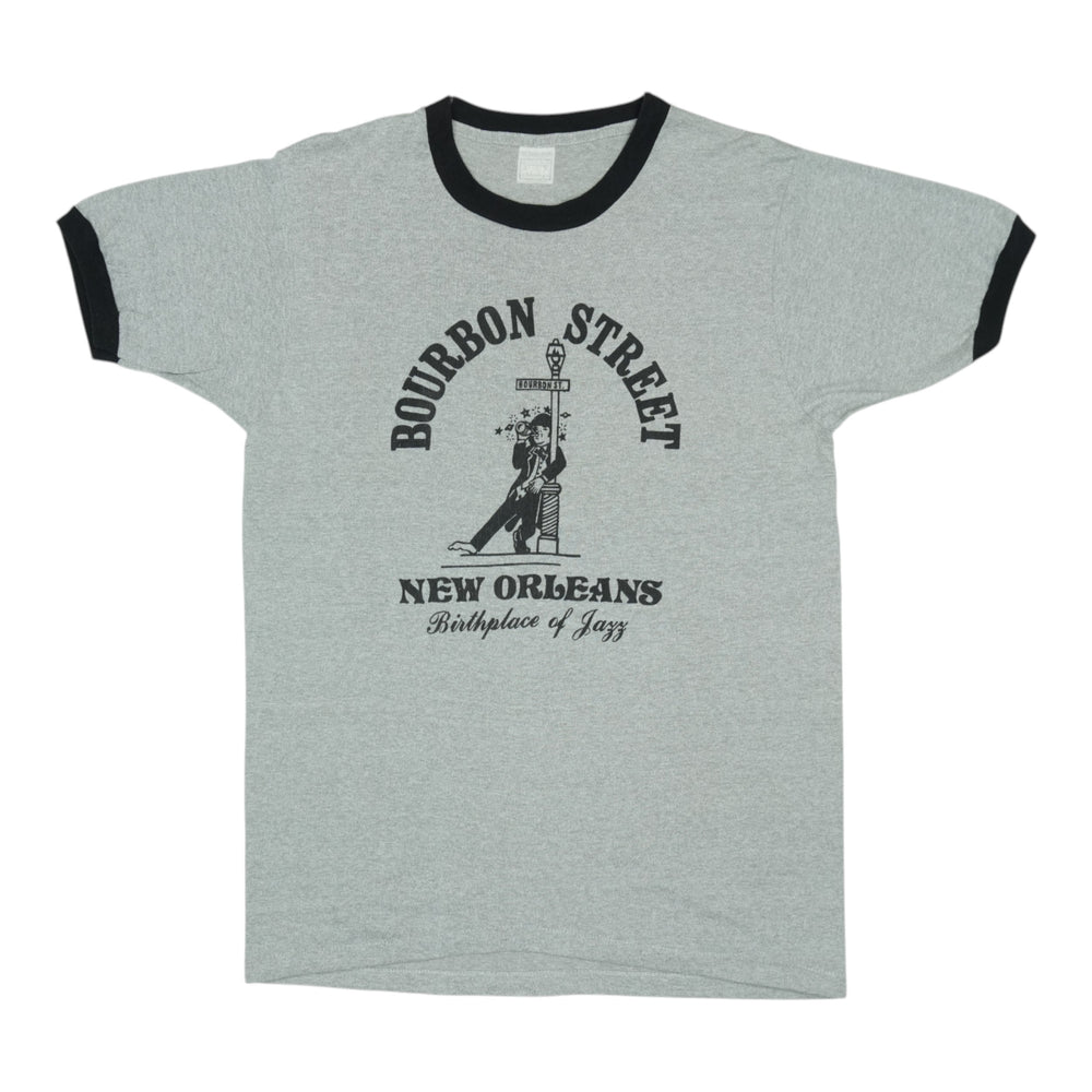 1980s Bourbon Street Birthplace of Jazz Shirt