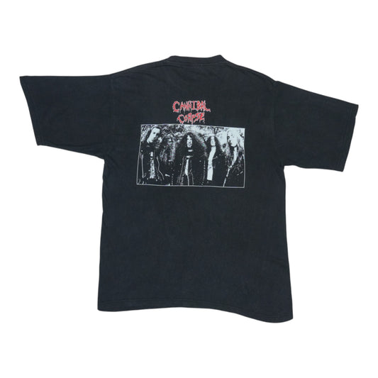 1990s Cannibal Corpse Eaten Back To Life Shirt Back