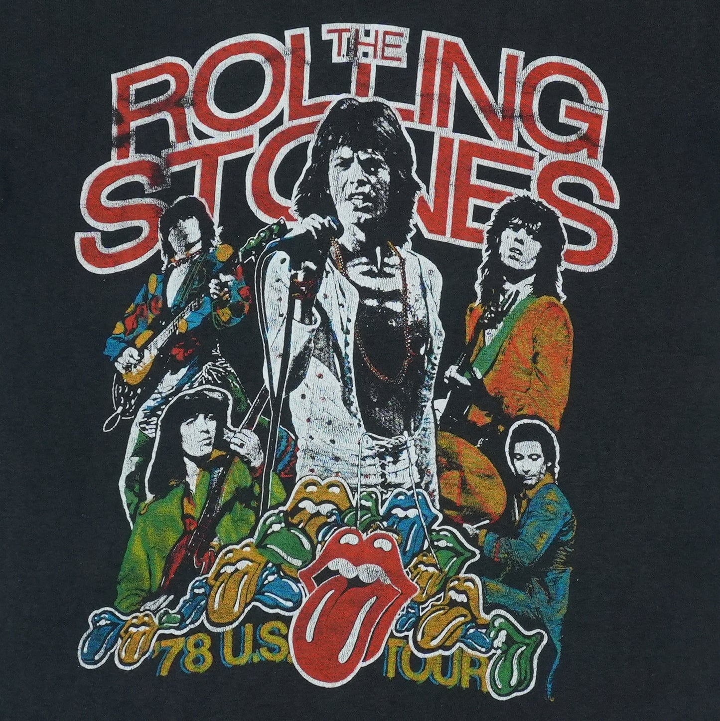 1978 Rolling Stones World Tour Shirt