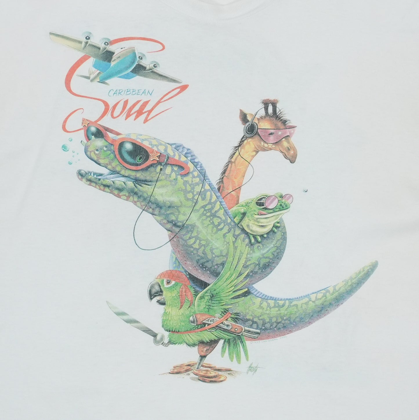 1994 Jimmy Buffett Caribbean Soul Shirt