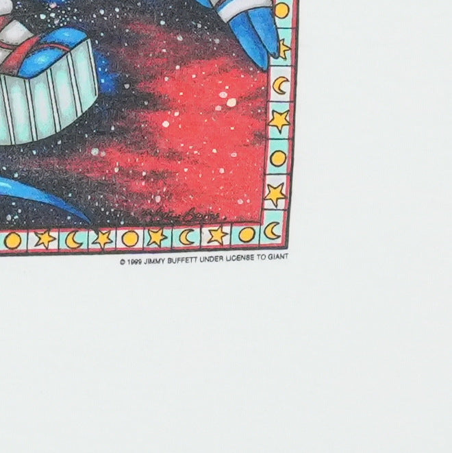 1999 Jimmy Buffett Beach House On The Moon Tour Shirt