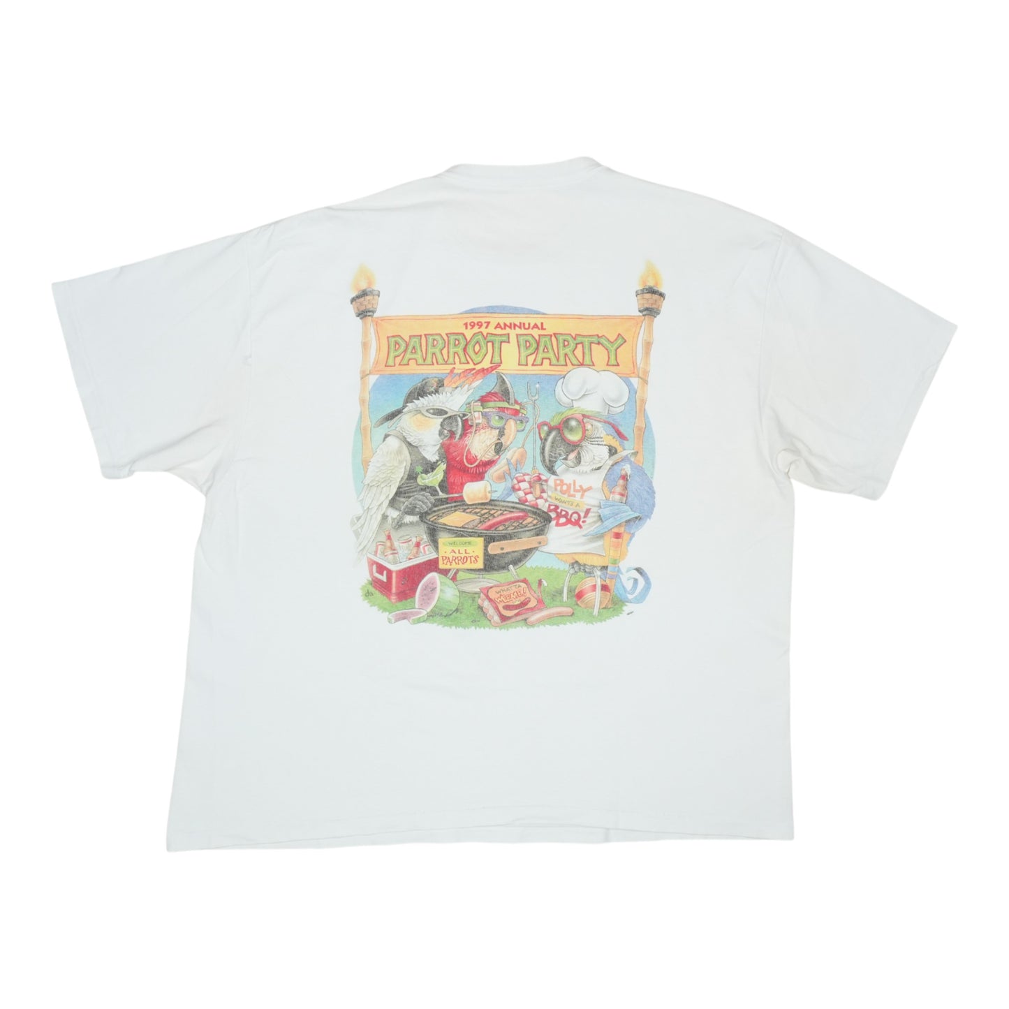 1997 Jimmy Buffett Caribbean Soul Shirt