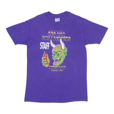 1991 Nirvana New Years Eve Concert Staff Shirt