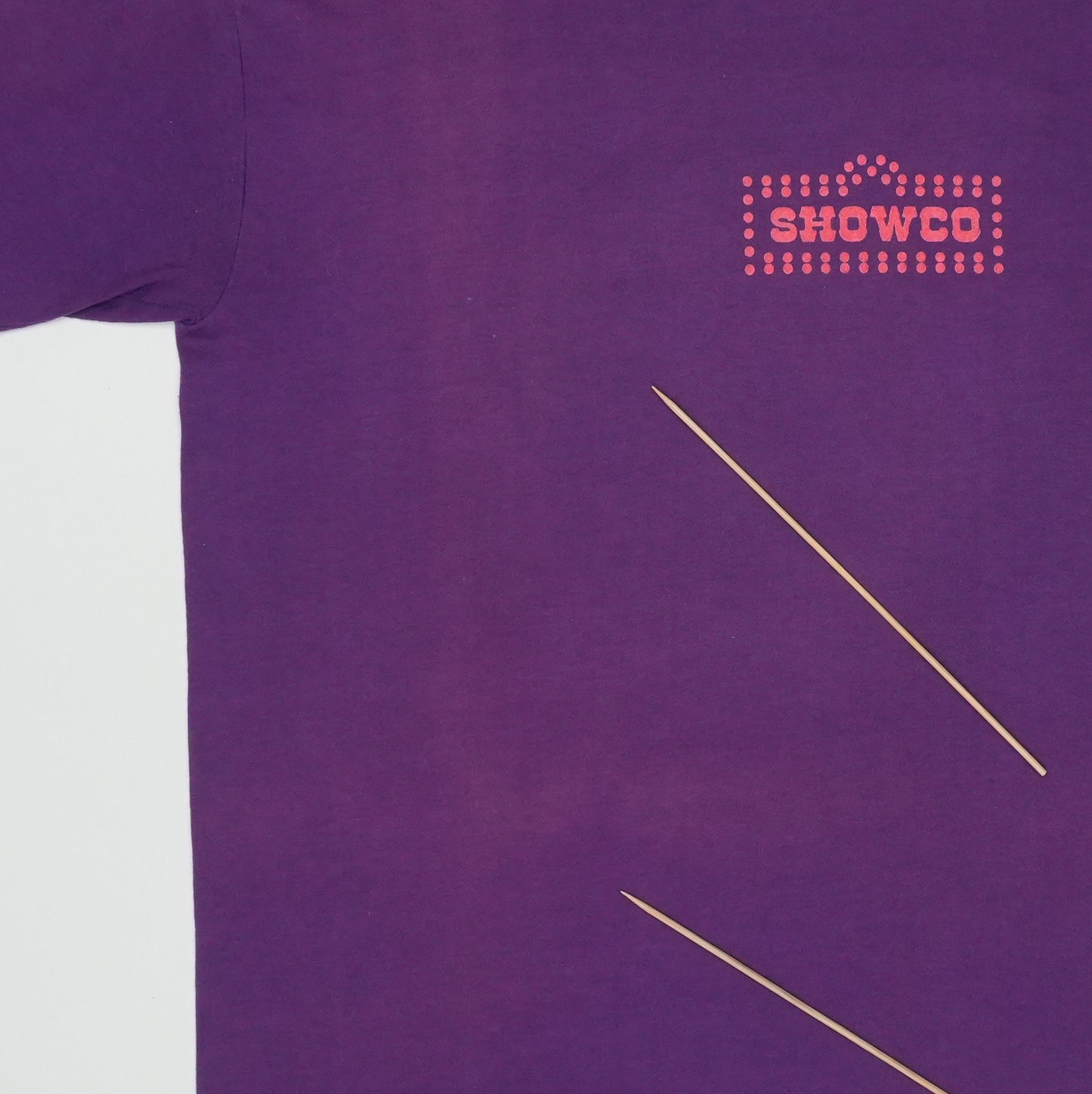 1982 Rolling Stones Showco Europe Crew Tour Shirt