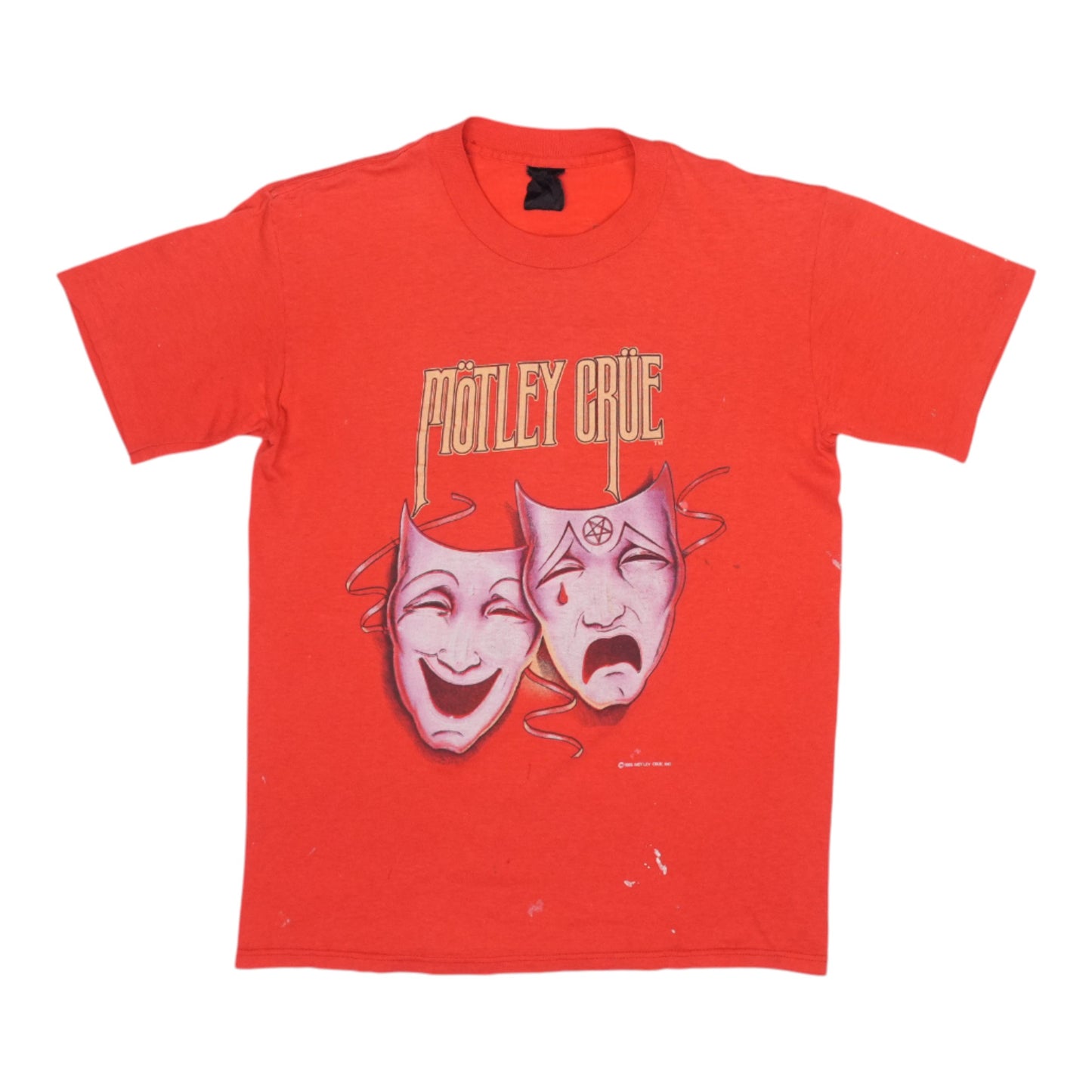 1985 Motley Crue Theatre Of Pain World Tour Shirt