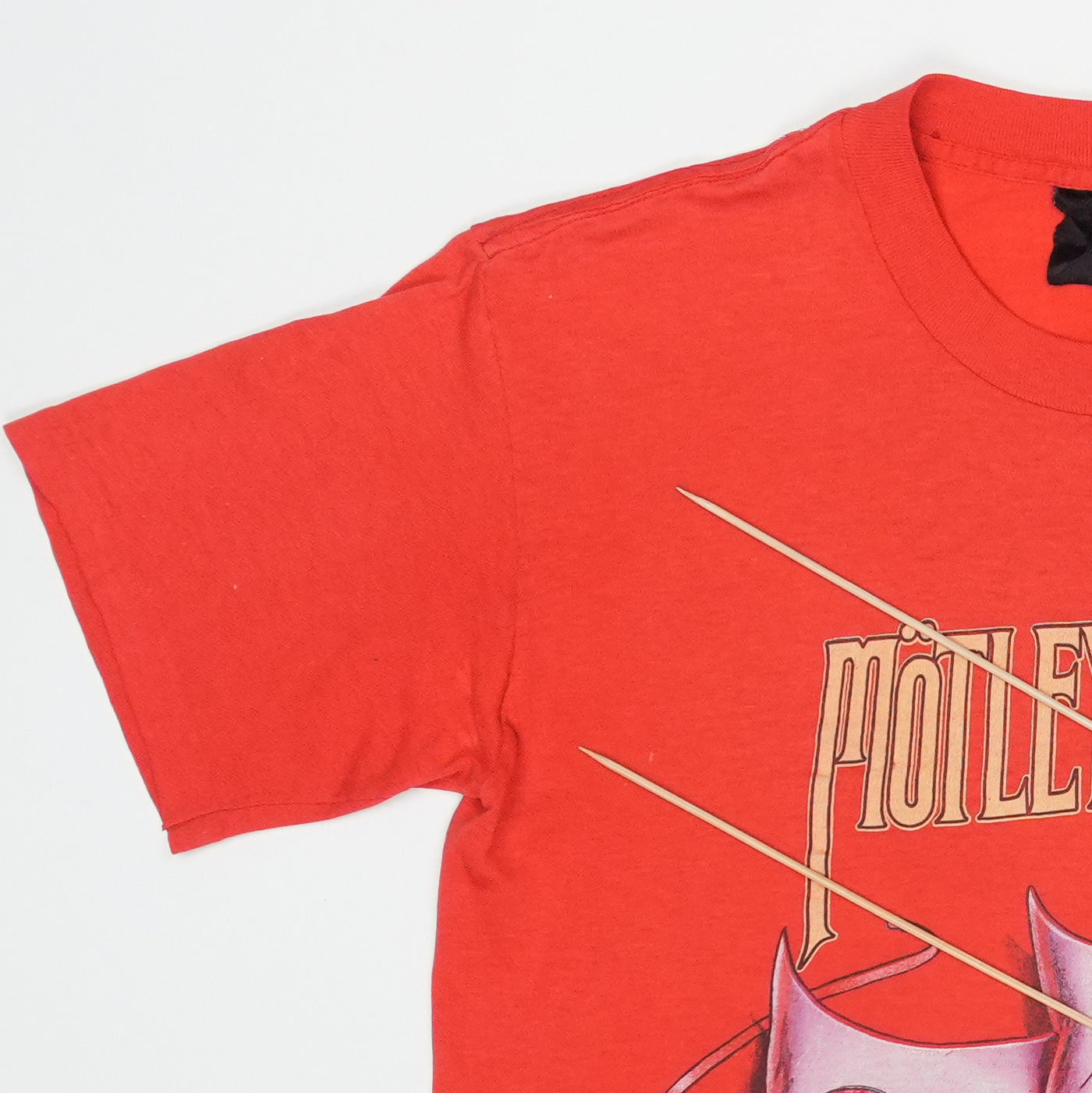 1985 Motley Crue Theatre Of Pain World Tour Shirt