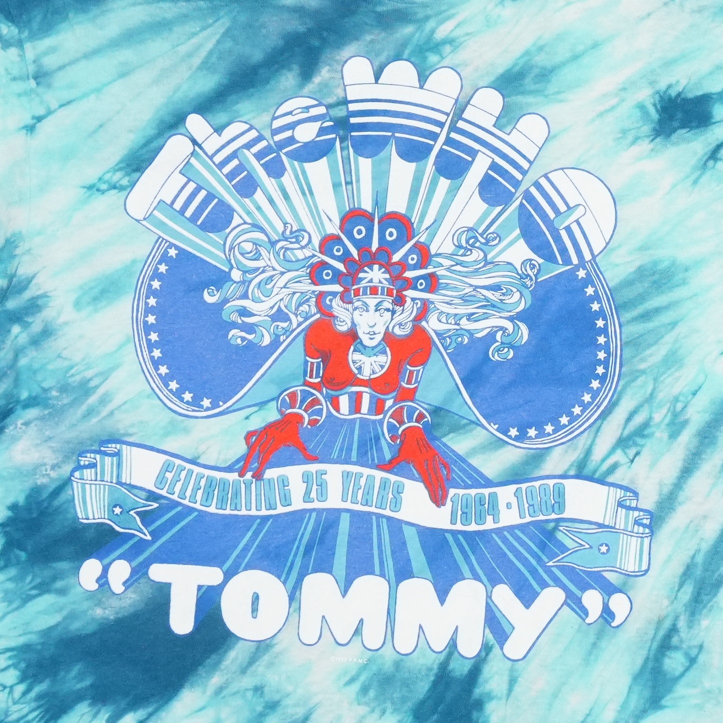 1989 The Who Tommy Tie Dye Shirt