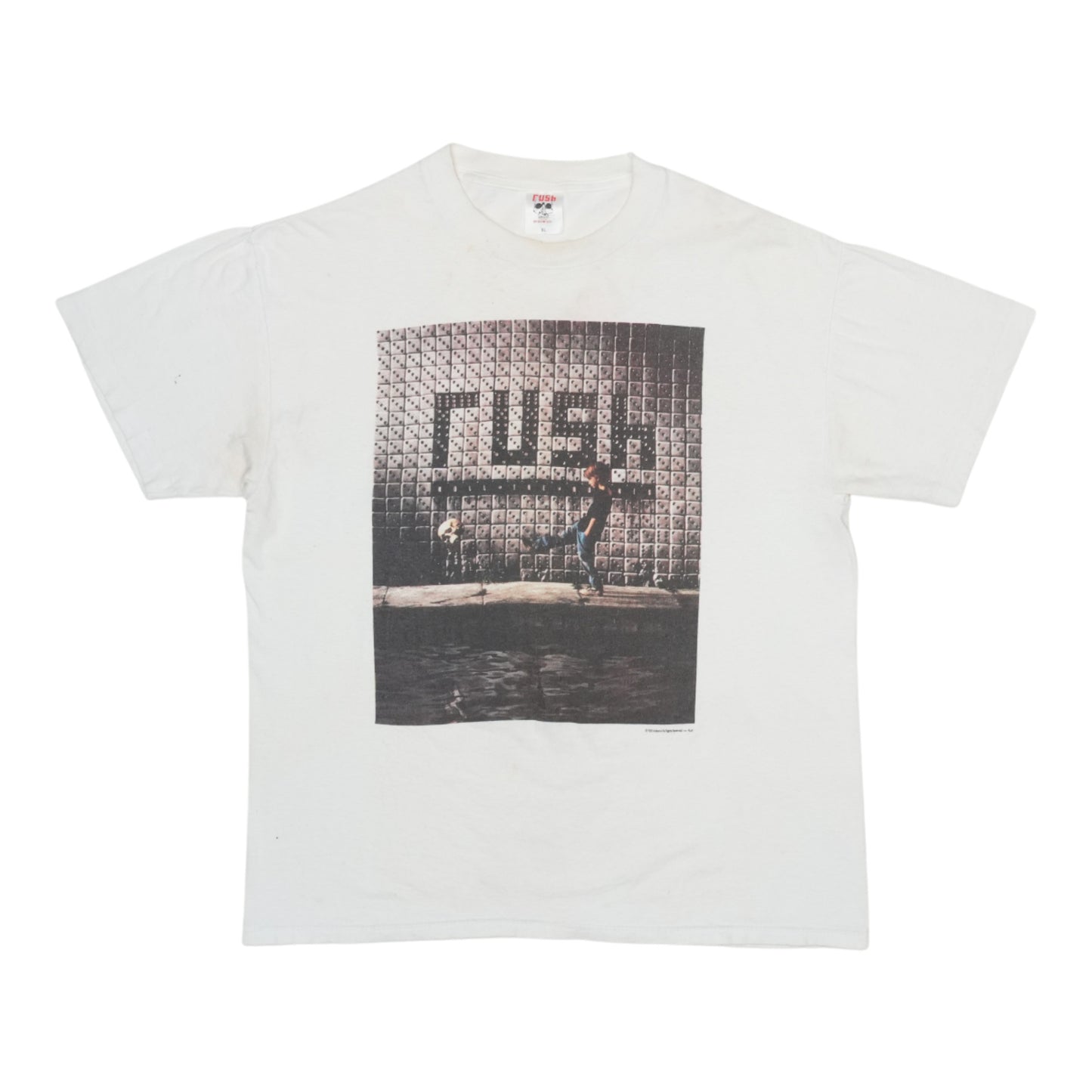 1992 Rush Roll The Bones Tour Shirt