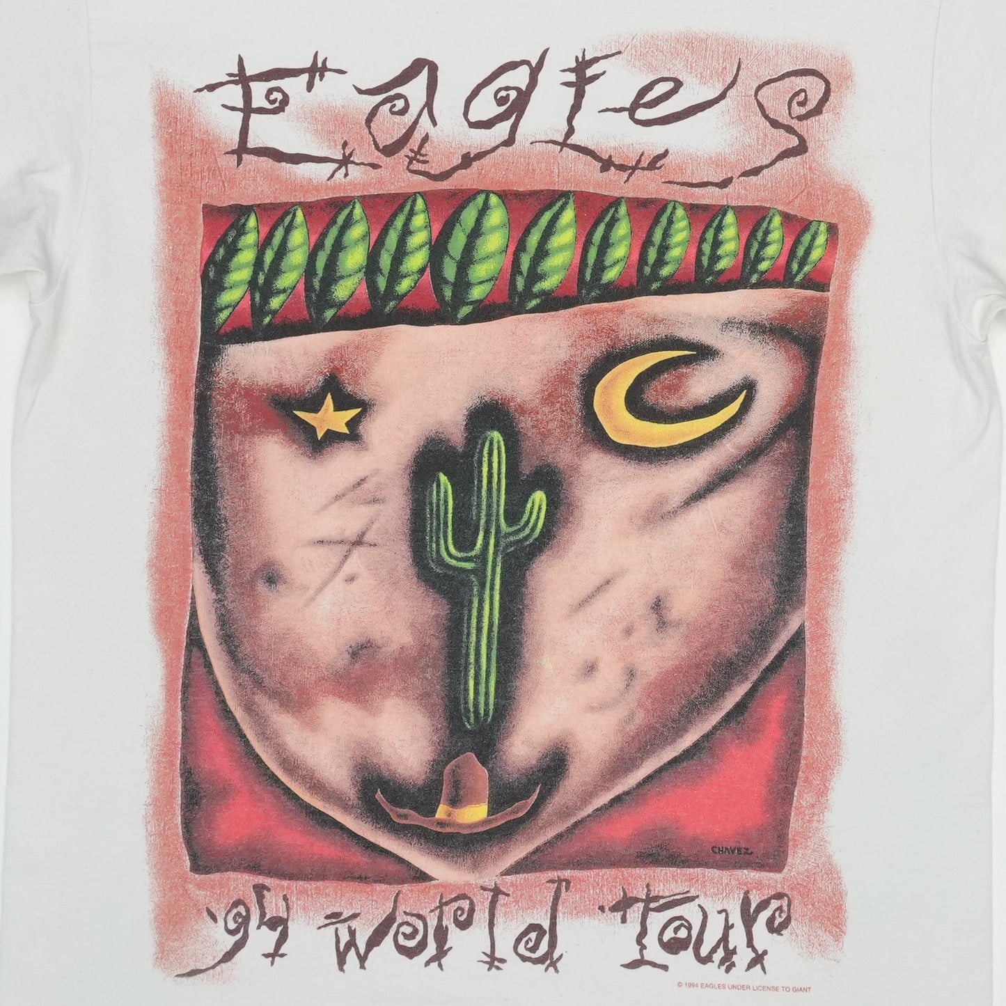 1994 Eagles Hell Freezes Over Tour Shirt