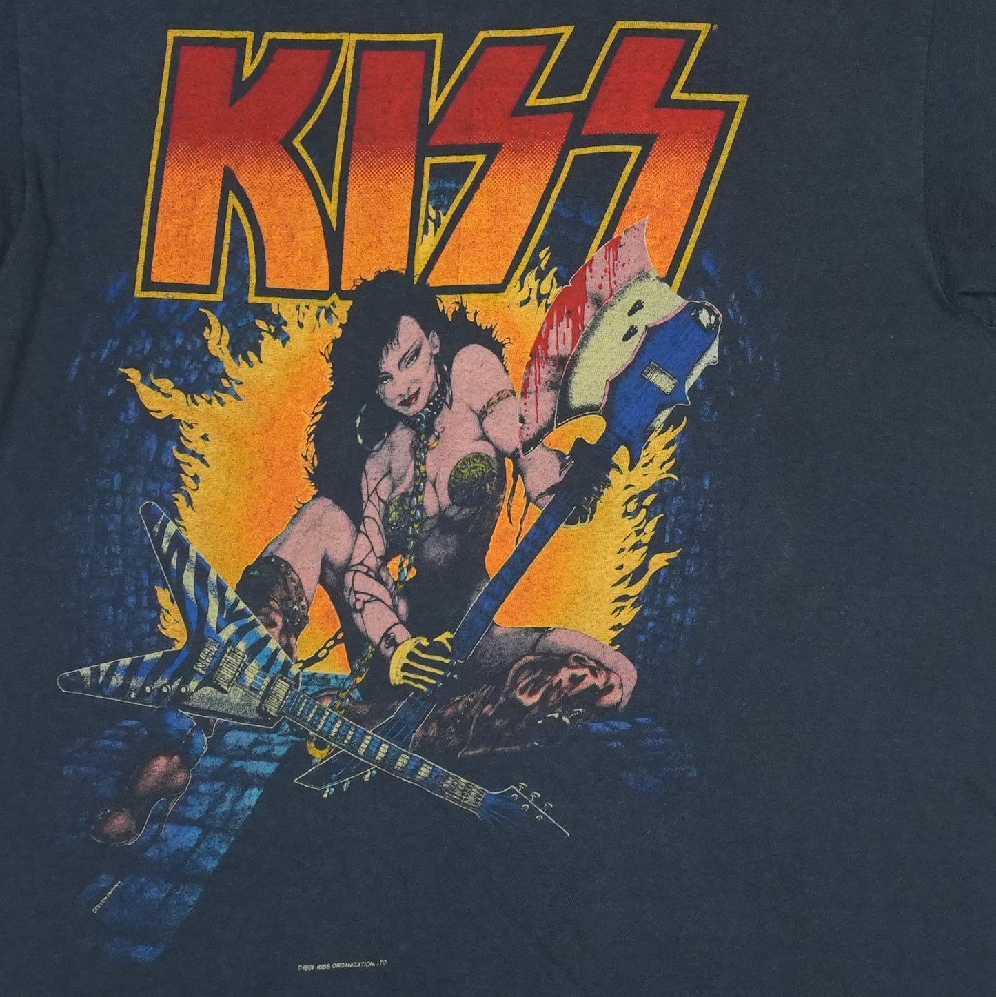1984 Kiss World Tour Shirt