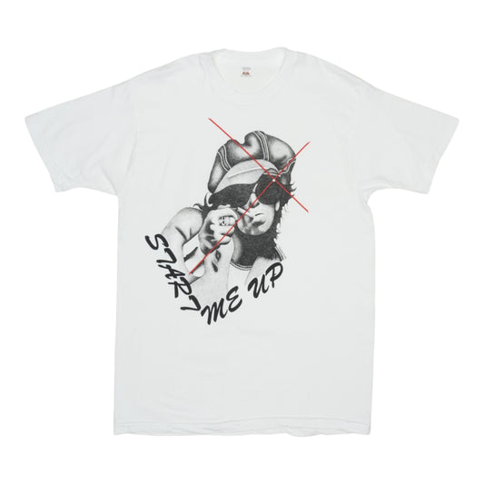 1980s Keith Richards Start Me Up Andrew Slayton Shirt