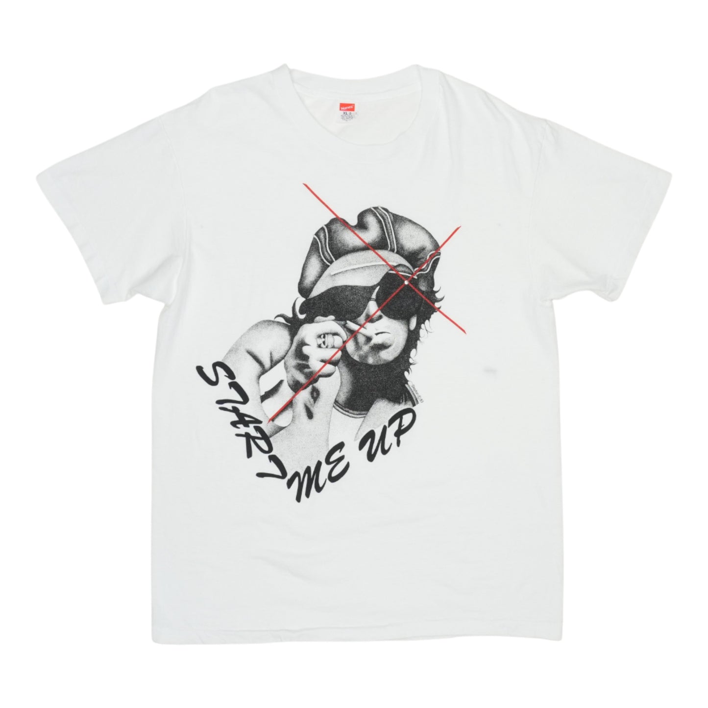 1990s Keith Richards Start Me Up Andrew Slayton Shirt