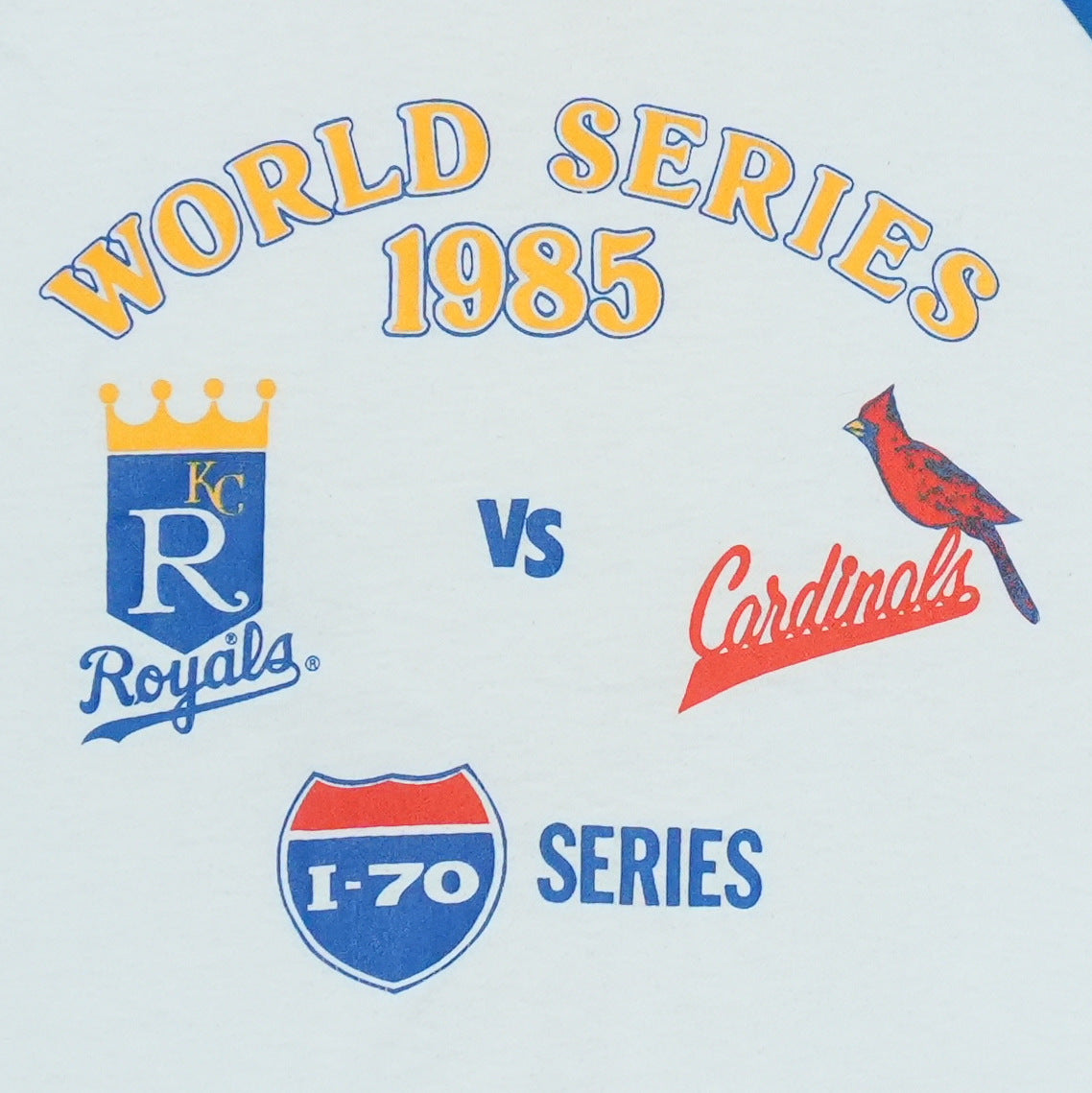 1985 Kansas City Royals I-70 World Series Jersey Shirt