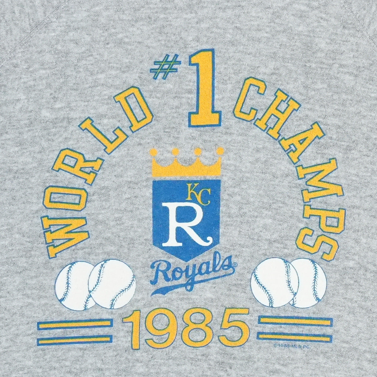 1985 Kansas City Royals World Series Champs Sweatshirt