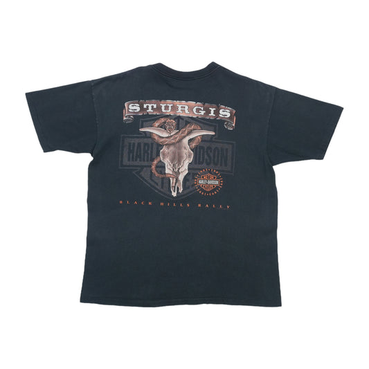 1993 Harley Davidson Sturgis Black Hills Shirt Back