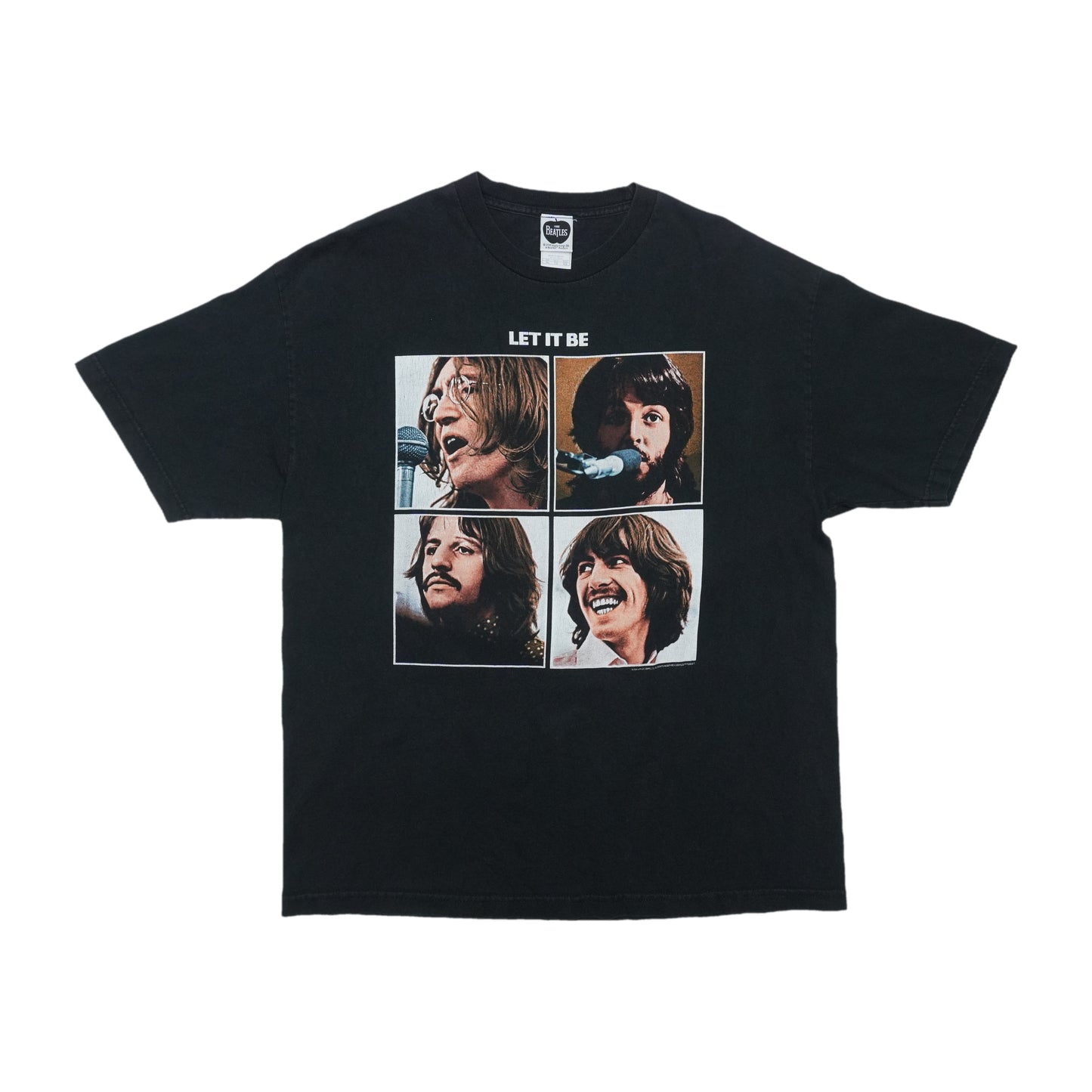 2004 The Beatles Let It Be Shirt Front
