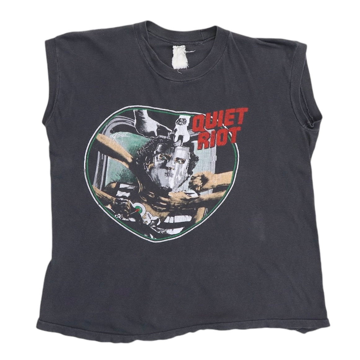 1983 Quiet Riot Metal Health Sleeveless Shirt | Authentic Vintage